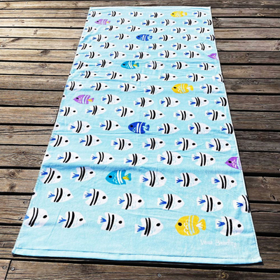 comprar Tamaño y peso personalizados Toallas de playa de algodón 100% online manufacture
