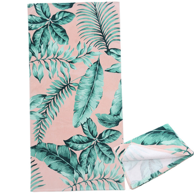 comprar Toallas de playa de algodón de diseño personalizable con tamaño y peso personalizados online manufacture