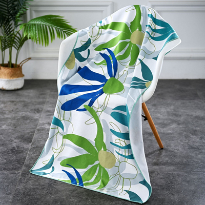 ซื้อ 75x150cm ผ้าเช็ดไมโครไฟเบอร์ บนชายหาด พร้อมการพิมพ์ตามต้องการ online manufacture