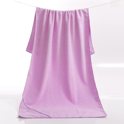 acheter Servette de sport en microfibre personnalisée avec fermeture à glissière en microfibre online manufacture