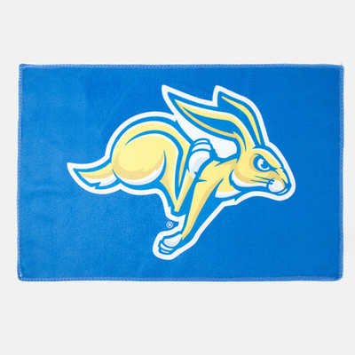 Buy Comfortable Custom Printed Towel Microfiber Custom Slogan Towel Holeproof online manufacture