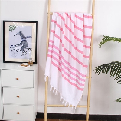 kupować Miękki 100% bawełniany ręcznik plażowy Hammam Lekki odporny na zapach online manufacture