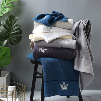 Beli Handuk mandi 100% katun hotel mewah dengan logo khusus online manufacture