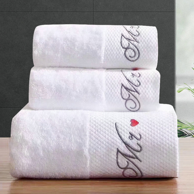 comprar Conjunto de toallas de baño suaves de alta absorción de hotel online manufacture