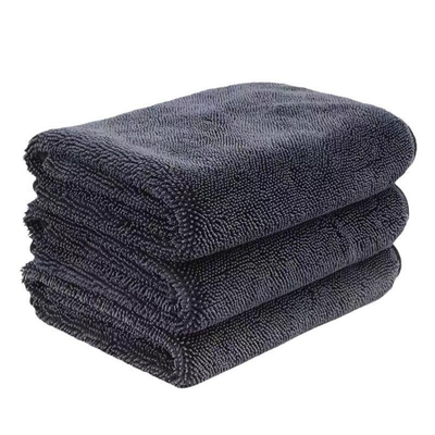 Mua dày 1200gsm Microfiber Áo giặt xe Đơn giản Màu rắn siêu hấp nước online manufacture