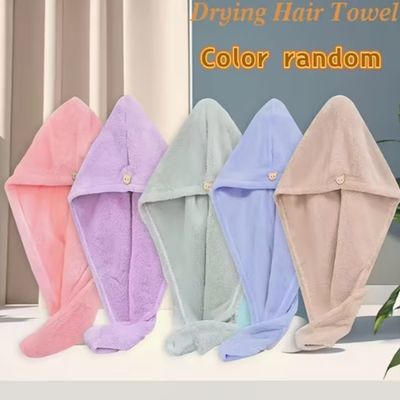 satın al Çok Yumuşak Mikrofiber Saç Kurutma Kapakları Saç Kurutmanın Daha Sağlıklı Yolu online manufacture