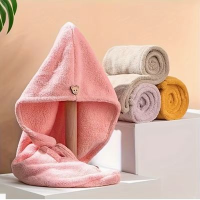 Buy 3PCS Thickened Quick-Dry Microfiber Hair Towels – Cute Macaron Color Set online manufacture