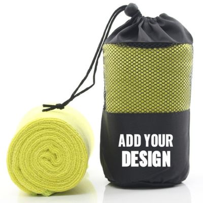 Buy 300gsm Super Absorbent Quick Dry Microfiber Sport Towel with Breathable Mesh Case for Gym and Workout online manufacture