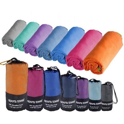 Microfibre à l'épreuve du mildiou serviette séchée rapide personnalisée serviette de natation séchée rapide Confort