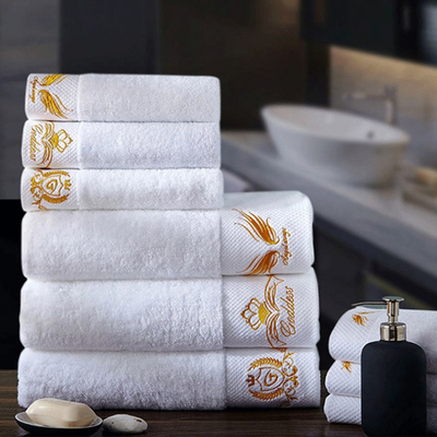 Łatwy w utrzymaniu zestaw ręczników hotelowych