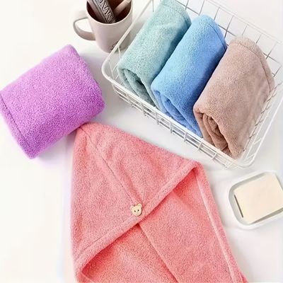 Quick-Dry Microfiber Hair Towel – Fast Drying, Frizz-Free, and Ultra Soft
