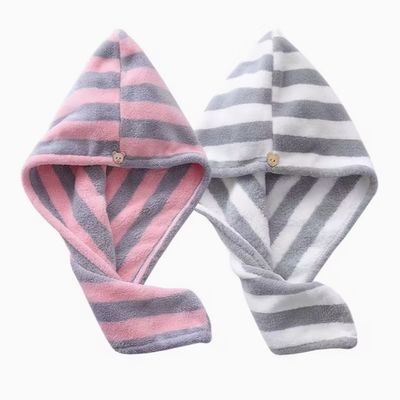 Pack of 2 Women’s Quick-Dry Microfiber Hair Wraps – Soft, Lightweight & Frizz-Resistant