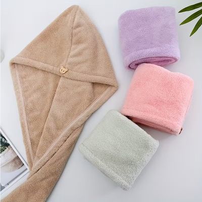 Macaron Color Microfiber Hair Drying Towels (3PCS Set) – Soft, Durable & Fast Drying