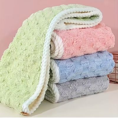 Double-Layer Thickened Quick-Drying Head Wrap – Super Absorbent & Soft Hair Towel for Women