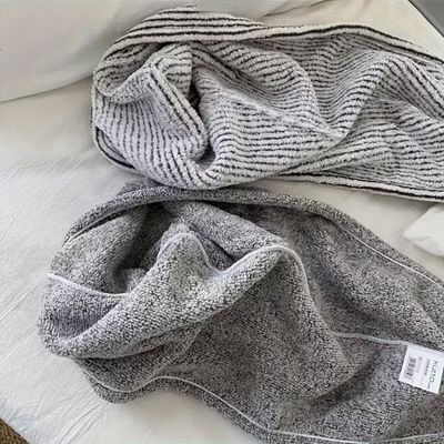 Eco-Friendly Bamboo Charcoal Hair Wrap Cap - Fast Drying Microfiber Hair Towel Gentle on Hair