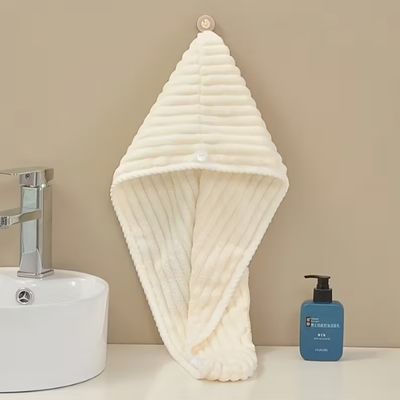 Soft Candy Bar Hair Towel Cap – Microfiber, Quick-Drying & Lightweight