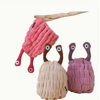 Lightweight Quick-Dry Super Absorbent Microfiber Hair Towel with Pretty Bowknot Detail ISO and SEDEX 4P Certified