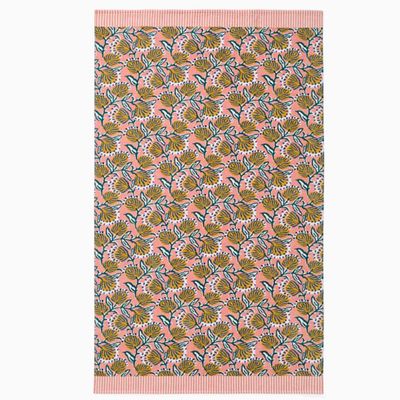 Reversible Beach Towel with Double-Sided Design and Different Patterns on Each Side for Versatile Beach Style