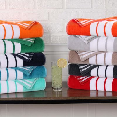 Family Pack of Soft and Lightweight Beach Towels for Pool and Travel