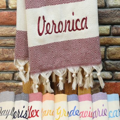 Monogrammed Quick-Dry Performance Towel with Custom Initials in Microfiber for Athletic Use