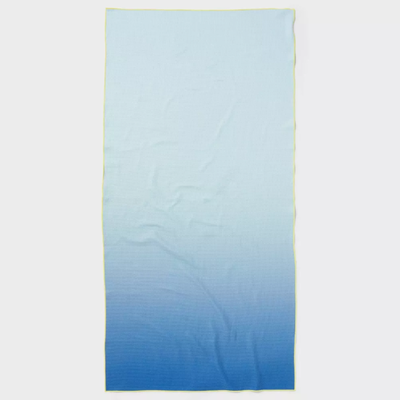 Eco Waffle Performance Beach Towel Made from Recycled Polyester with Benzoyl Peroxide Resistance