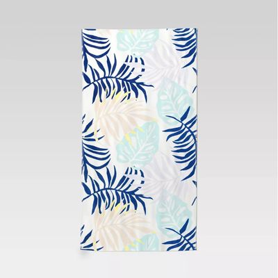 High-GSM 100% Cotton Oversized Beach Towel for Luxury Pool and Resort Use